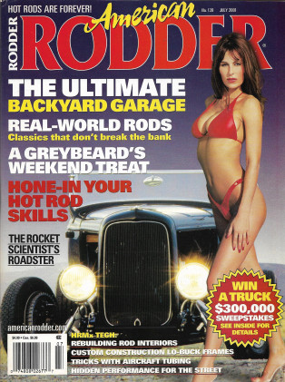 AMERICAN RODDER 2001 JULY - REAL-WORLD RODS, GREYBEARD, INTERIORS MADE
